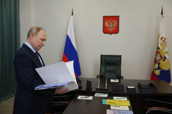 Рабочая поездка президента РФ В. Путина в Хабаровск