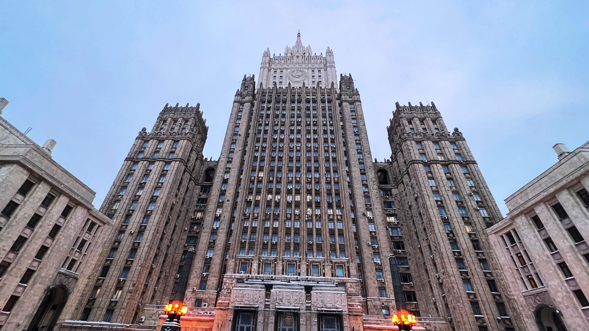 Здание Министерства иностранных дел РФ в Москве - ПРАЙМ, 1920, 22.03.2025