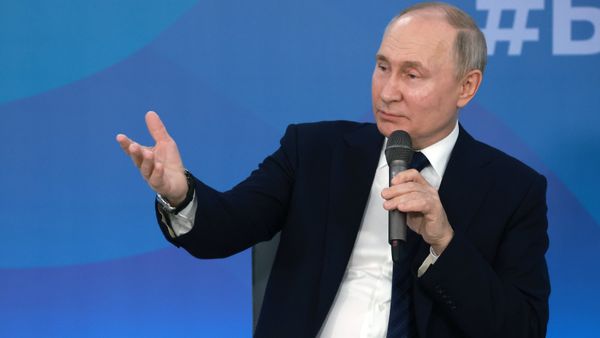 Рабочая поездка президента РФ В. Путина в Калининград