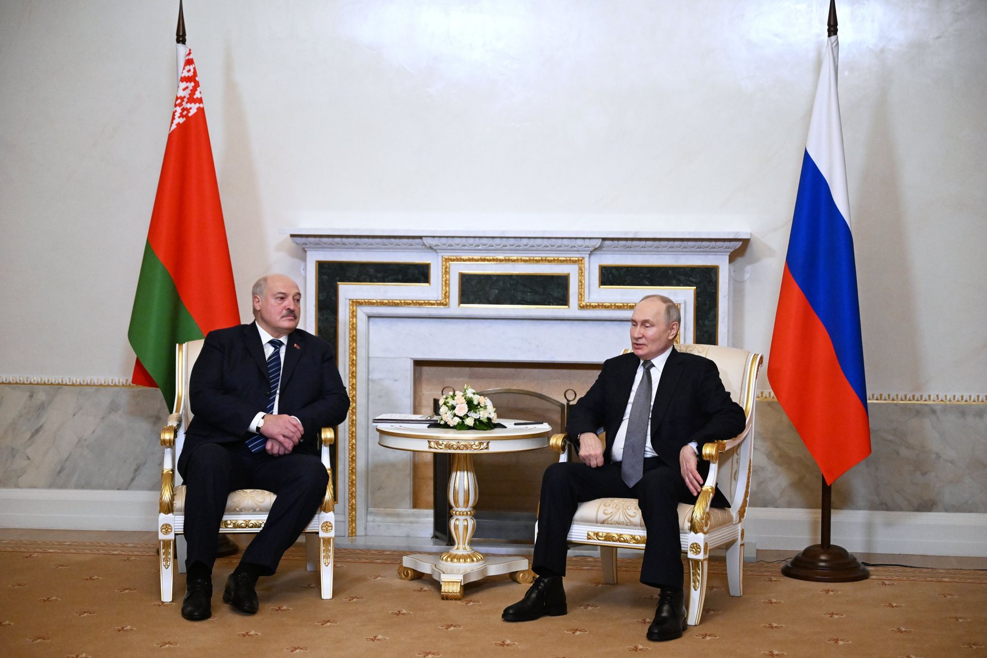 Встреча президентов РФ и Белоруссии В. Путина и А. Лукашенко - ПРАЙМ, 1920, 28.01.2024