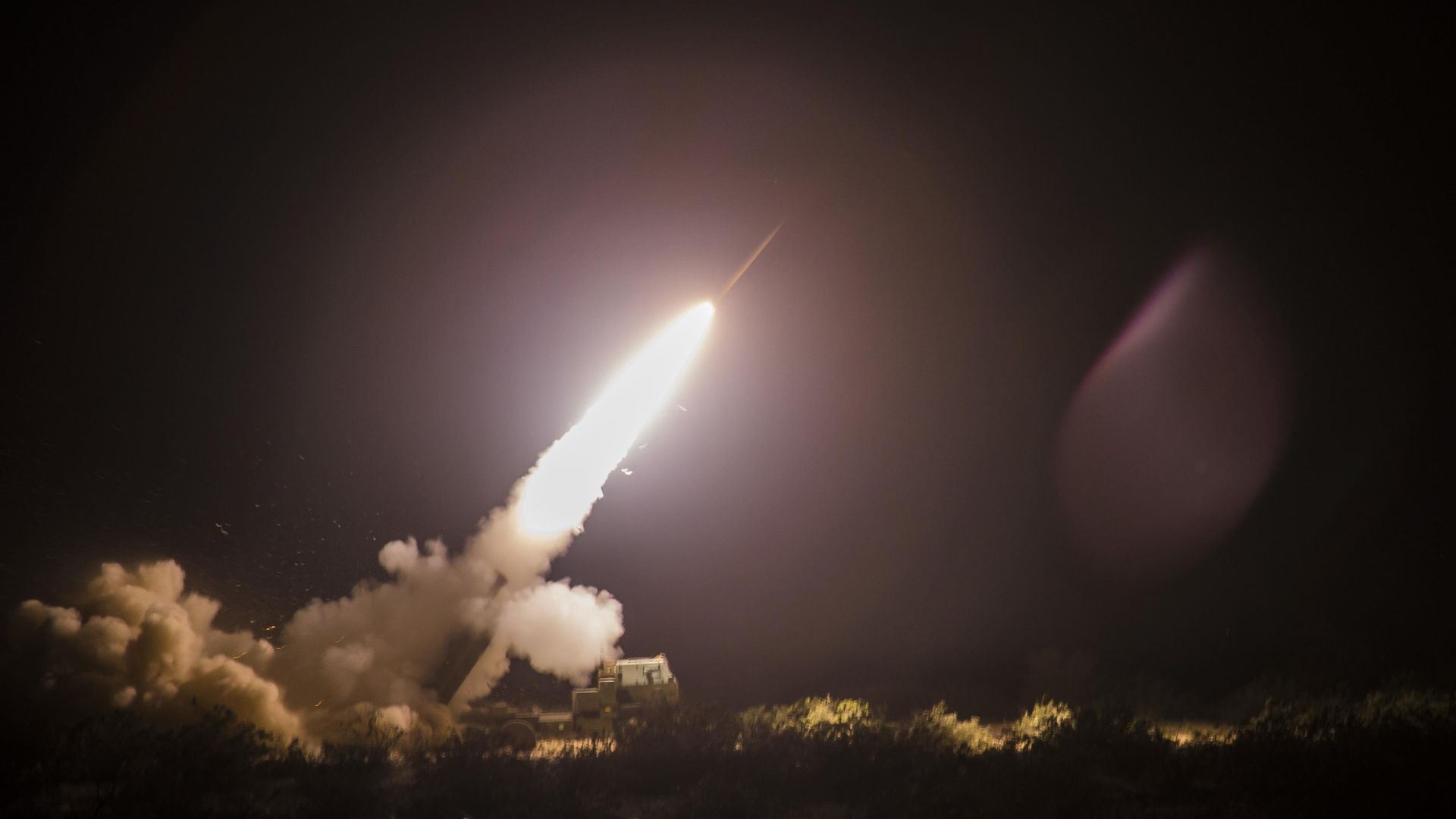Ракетный пуск с установки HIMARS - ПРАЙМ, 1920, 02.02.2024