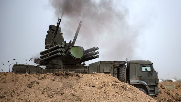 Зенитный ракетно-пушечный комплекс (ЗРПК) Панцирь-С1 в зоне СВО
