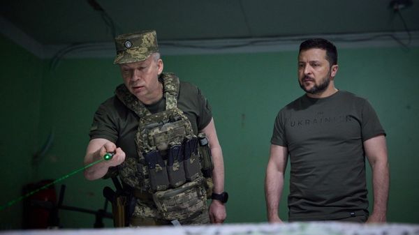 Александр Сырский и Владимир Зеленский