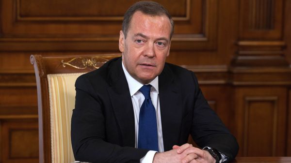 Заместитель председателя Совбеза РФ Д. Медведев