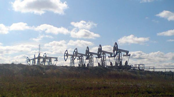 Нефть в чистом поле